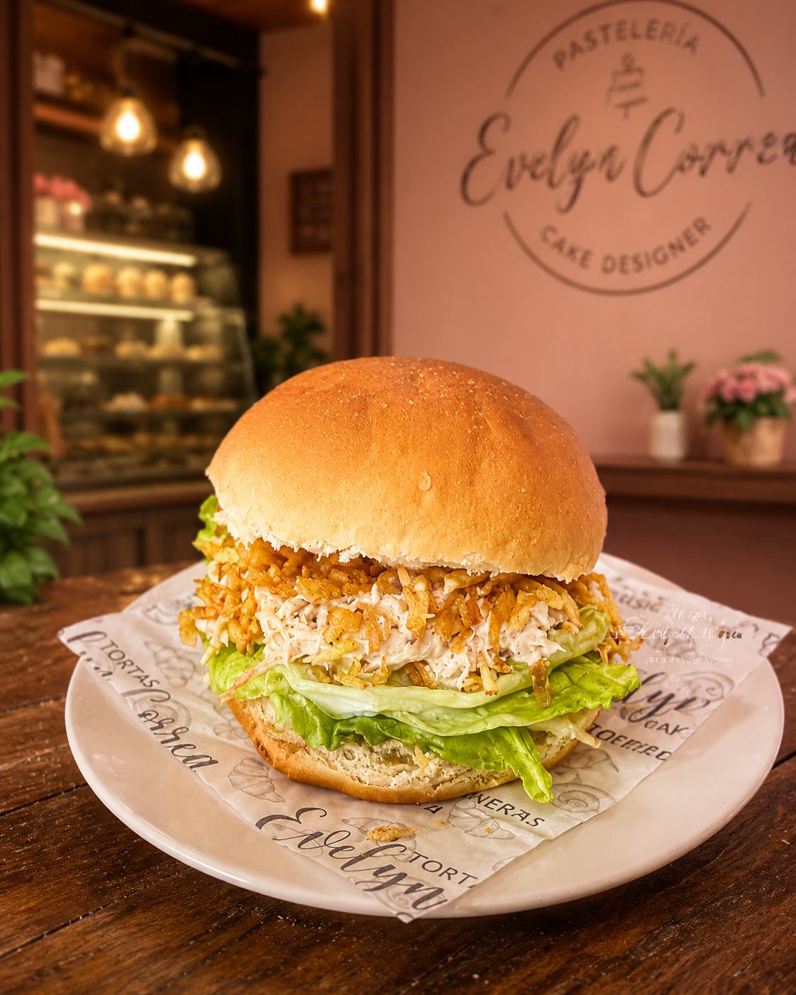 Pan con Pollo